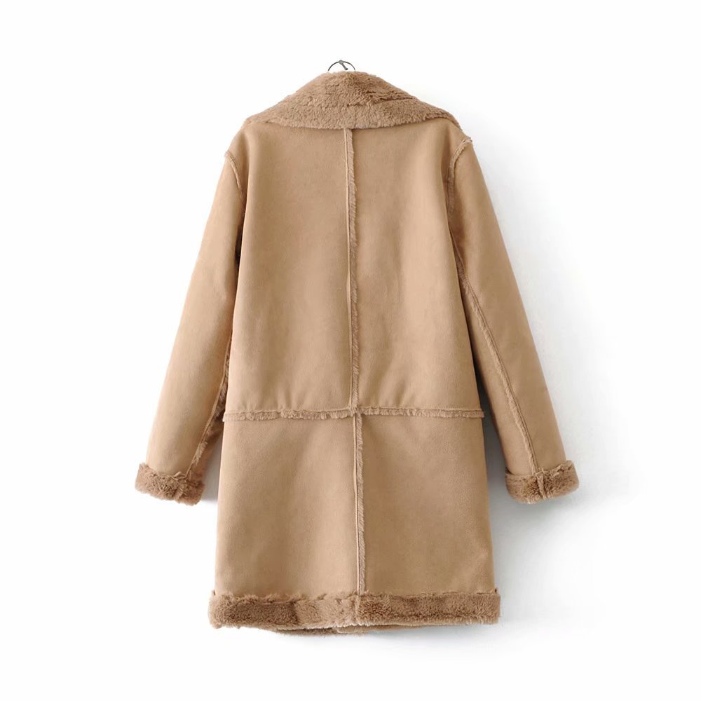 Aubrey Suede Coat