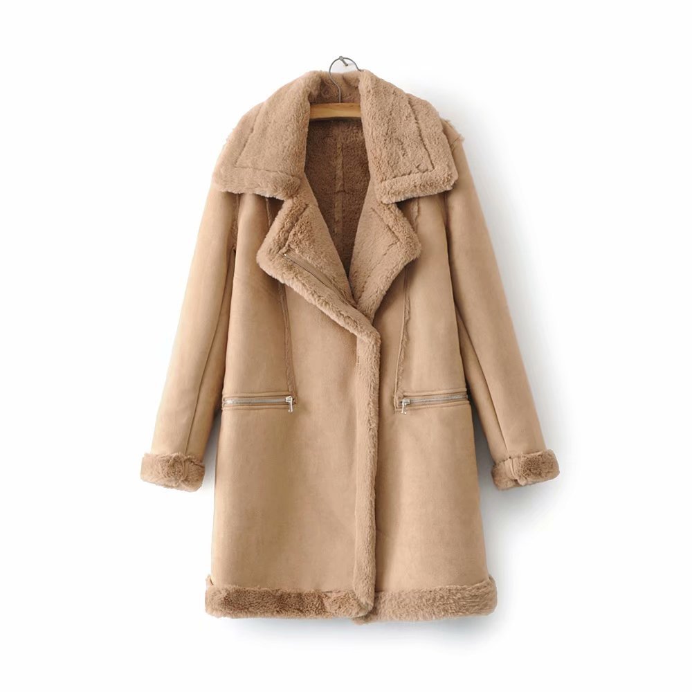 Aubrey Suede Coat